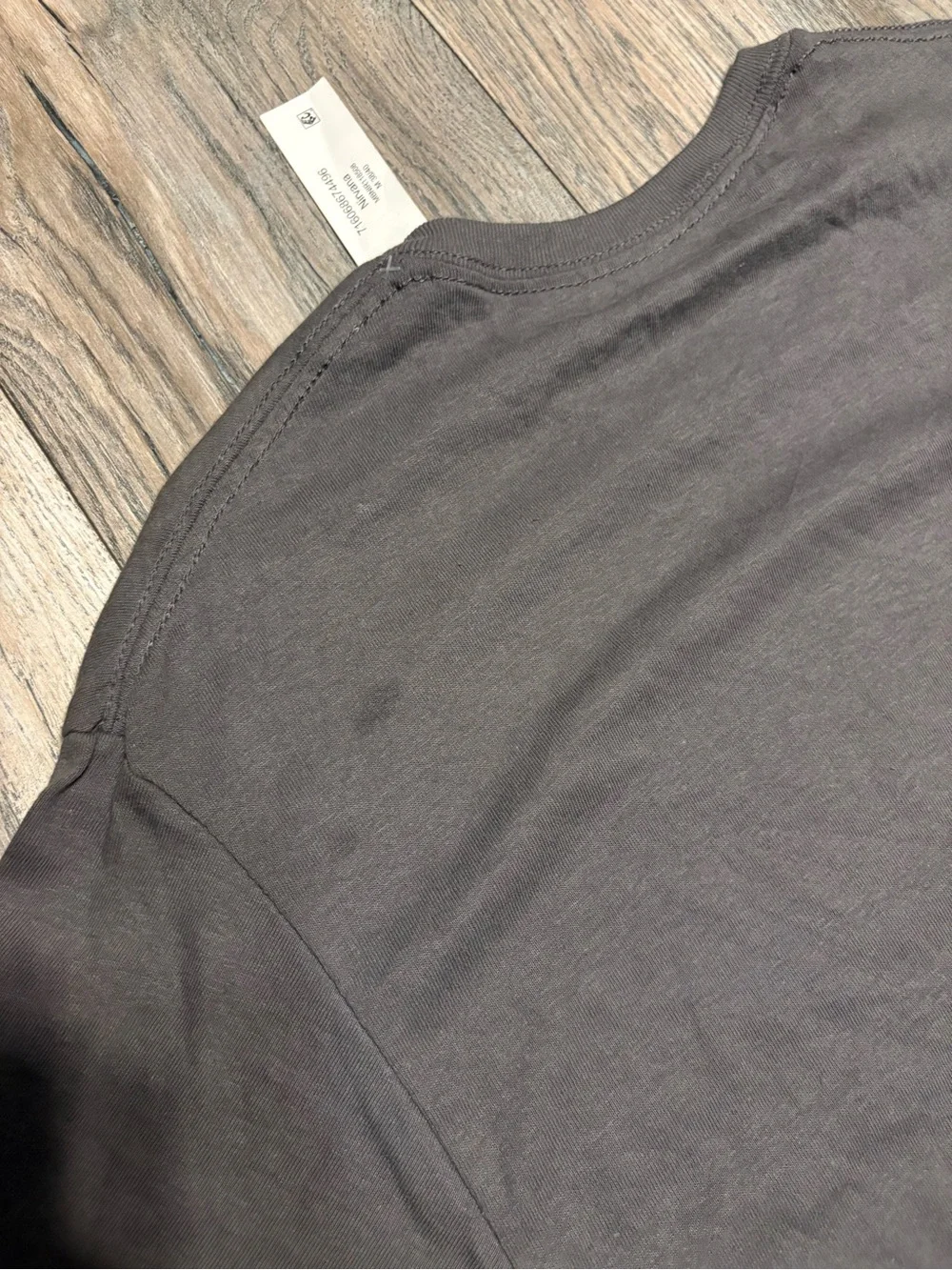 NIRVANA Grey graphic tee shirt